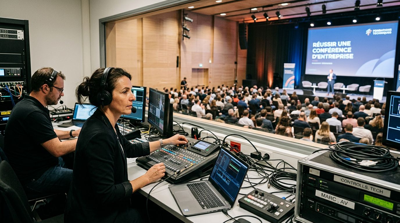 R&eacute;ussir une conf&eacute;rence d'entreprise